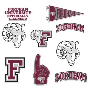 Fordham University 8ct Vinyl Large Deluxe Stickers Variety Pack - 1 of 4