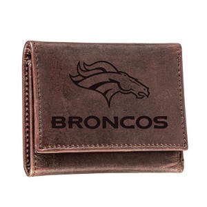 Evergreen Denver Broncos Tri-Fold Wallet, Brown - 1 of 1