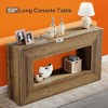 KTMBDW 59 Inches Long Console Table for Entryway, Sofa Table Behind Couch, Wooden Entry Table Foyer Hallway Table, Console Sofa Table for Living Room - 4 of 4