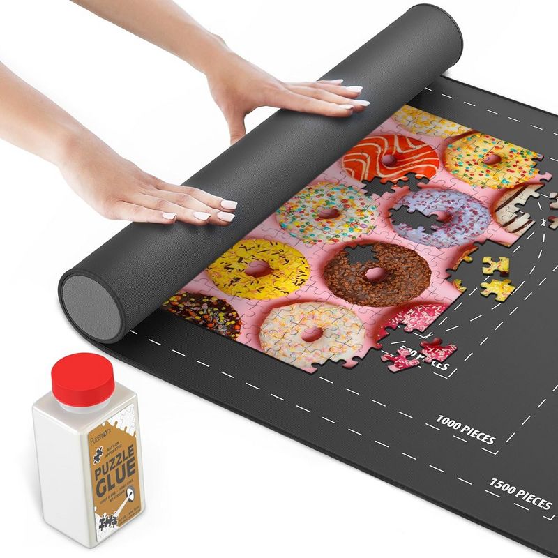 Puzelworx Puzzle Mat Roll Up, 2 of 3