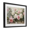 Stupell Industries Rose Bouquets Pink and White Framed Print Under Glass Art, Black, 23" x 17" - 2 of 4