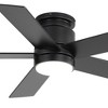 Airsurfer 42" Matte Black Ceiling Fan with 3 Colors LED Light and Remote Control,Ceiling Fan with 5 Blades,2 Downrods,6 Speeds Motor & Memory Function - 2 of 2