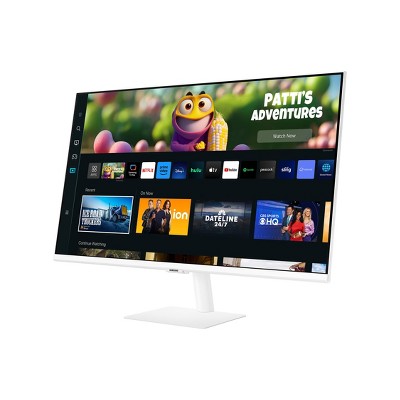 Samsung 32&#34; M50C FHD Smart Monitor with Streaming TV - White_1