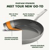 GreenPan Chatham 2pk (8" and 10") Hard Anodized Healthy Ceramic Nonstick Fry Pan Set - 4 of 4