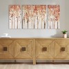 Ridstar Set of 3 Textured Canvas Canvas Wall Art-Red - 2 of 4