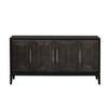 59.6"W Versatile Sideboard with Brushed Doors and Fir Veneer, 4-Door Storage Cabinet with Elegant Handles 4S - ModernLuxe - 4 of 4