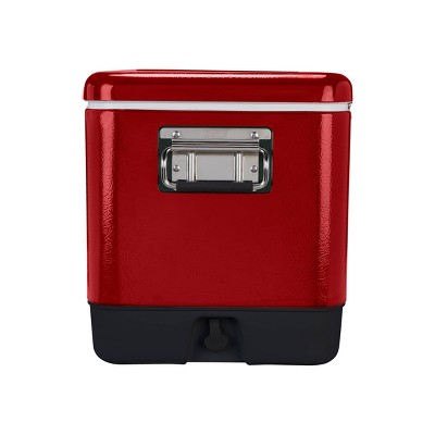 Retro Red 54-Quart Steel Belted Insulated Cooler