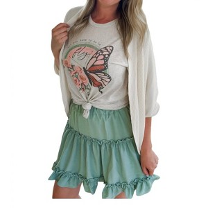 Women's Ruffle Tiered Skirt - HEIMISH USA - 1 of 1