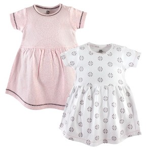 Luvable Friends Hudson Baby Short-Sleeve Dresses 2pk - 1 of 1