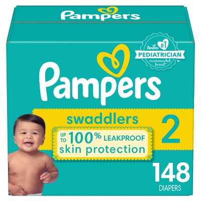 Pampers Swaddlers Sensitive Disposable Diapers - (Select Size and Count)