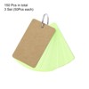 Unique Bargains Memory Learning Office Blank Index Cards with Ring 150 Pcs - 3 of 4