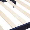 Infurnic Beds, Toddler Single Bed with Safety Guardrails and Headboard, Low To Floor Design for Toddler Children, Blue, 70"*36"*27" - 3 of 4