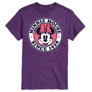 Men's - Disney - Minnie Mouse Short Sleeve Graphic T-Shirt - 1 of 3