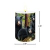 Briarwood Lane Summer Flameless Candle 6x3 Black Bear Family Flameless Candle with Timer for Summer - 2 of 4