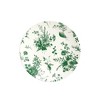 Trendables Plastic Disposable Plate Set 20 x 8" and 20 x 10" Green and Ivory Verdure Disposable Wedding Plate Set - 4 of 4