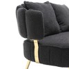 NicBex 51.97 Inch Modern Upholstered Armsofa Tufted Sofa with 2 Pillows for Living Room,Small Space,Office,Apartment - 4 of 4