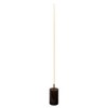 VYNXARIA 64"H Prism Brassed Gold LED Floor Lamp with On/Off Switch Faux Marble Base - 2 of 4