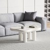 NicBex Cream Style Cloud Coffee Table with Solid Legs,Funky Minimalist Tea Table,Center Table for Living Room - 2 of 4