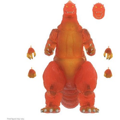Super7 - Toho - Ultimates! - Blazing Godzilla (1200° Clear Orange)
