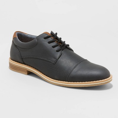 black casual dress shoes