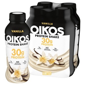 OIKOS Vanilla Protein Shake 12 fl oz Bottle - 1 of 4