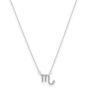 SHINE by Sterling Forever Zodiac Pendant Necklace - 1 of 3