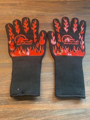 BBQ Dragon Extreme Heat Resistance BBQ Gloves BBQD240 - The Home Depot