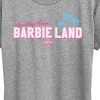Women's - Barbie - Greetings from Barbie Land Short Sleeve Graphic T-Shirt - 2 of 4