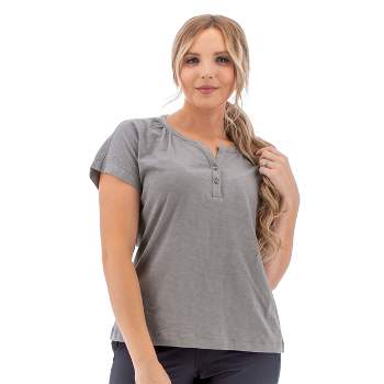Aventura Clothing Women's Reece Dolman Short Sleeve V-Neck T-Shirt