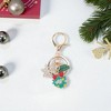 Unique Bargains Christmas Keychain Double Ring Lobster Clasp Zinc Alloy 3.15" 1Pc - 4 of 4