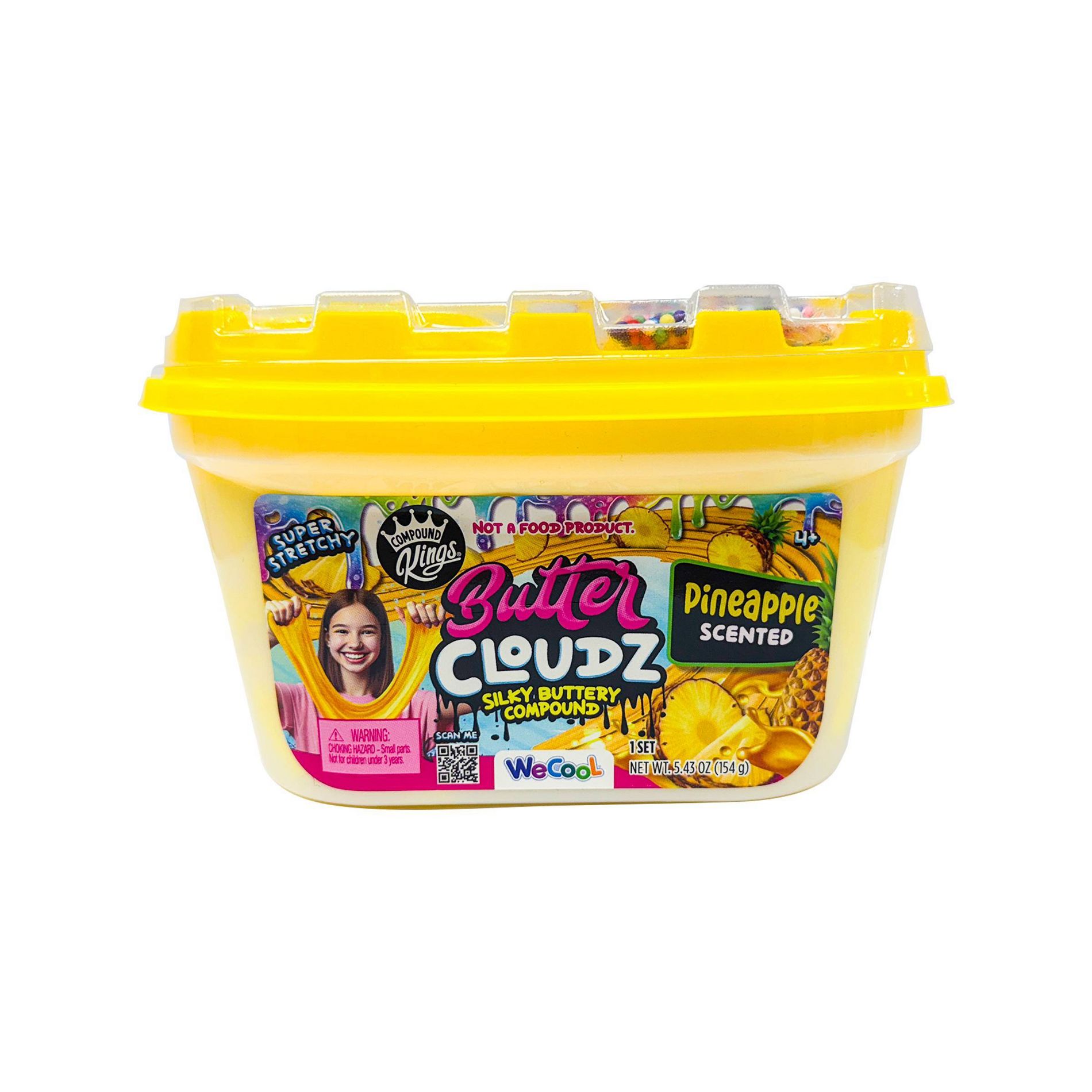 Compound Kings Butter Cloudz Tub Pineapple Yellow
