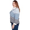 Alfred Dunner Women's Ombre Stripe Two In One Sweater - 4 of 4
