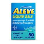 Aleve Naproxen Sodium Pain Reliever Liquid Gels (NSAID) - 50ct