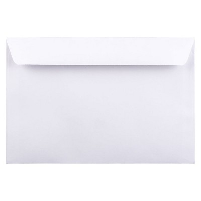 JAM Paper Booklet Commercial Envelopes 6" x 9" White 4238I