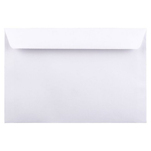 Jam Paper Booklet Commercial Envelopes 6 X 9 White 4238i Target