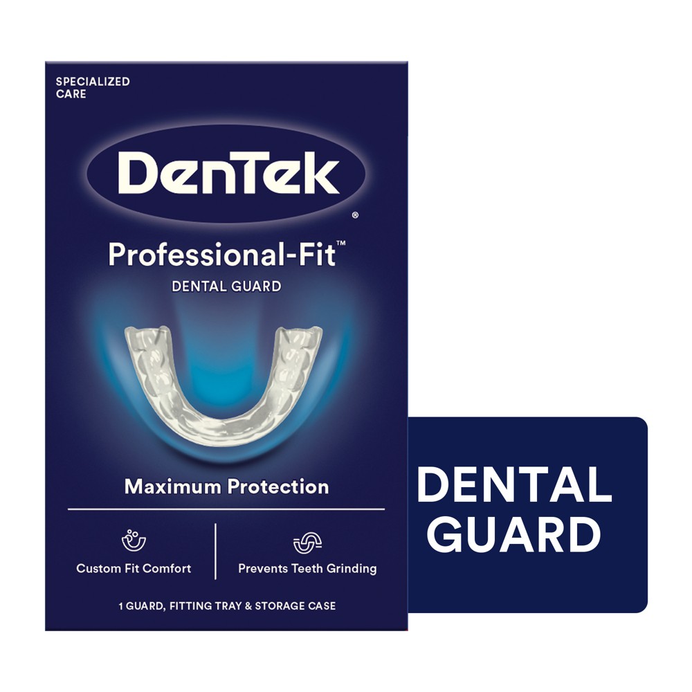 UPC 047701002773 product image for DenTek Professional-Fit Dental Guard for Nighttime Teeth Grinding with Guard, Fi | upcitemdb.com