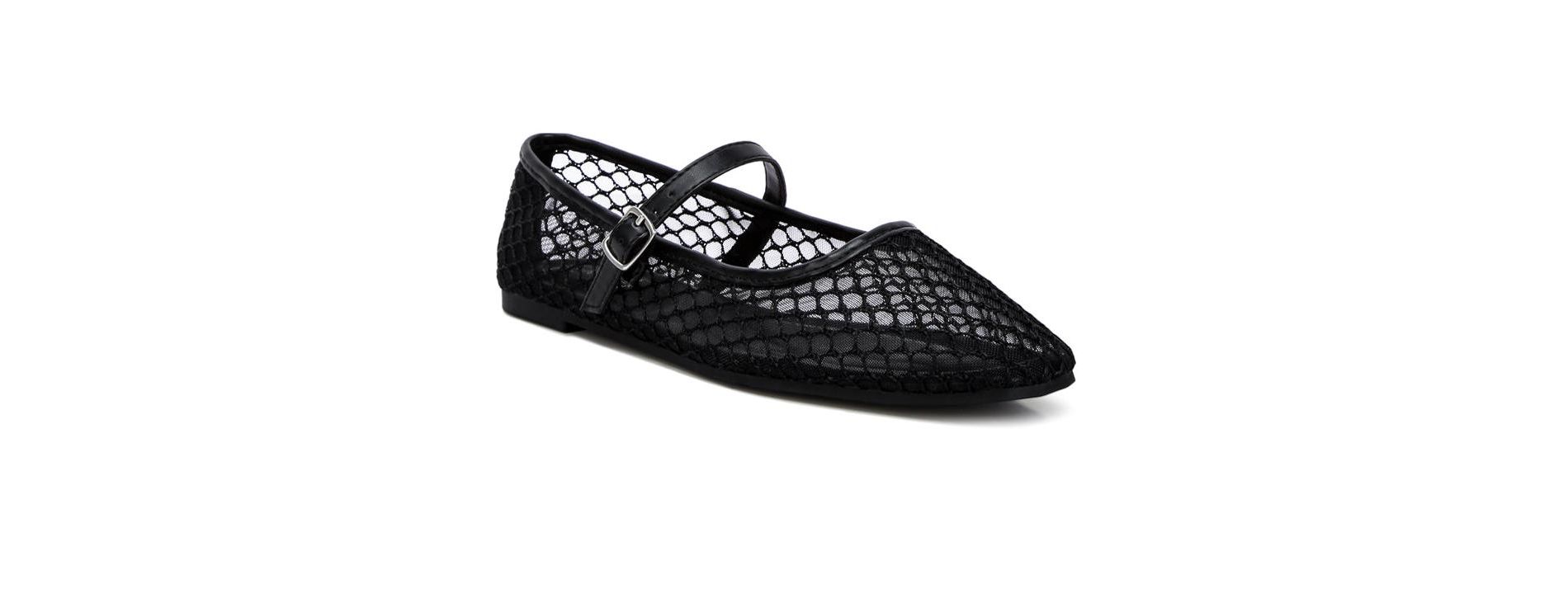 Averona Mesh Mary Jane Flats