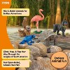 TEMI 5-Piece Exotic Animal Figurines Set, Realistic Wildlife Toys for Ages 5+ - 3 of 4