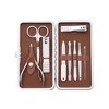 LOVELAY CREATIONS 9-Piece Stainless Steel Nail Clipper Set - 4 of 4