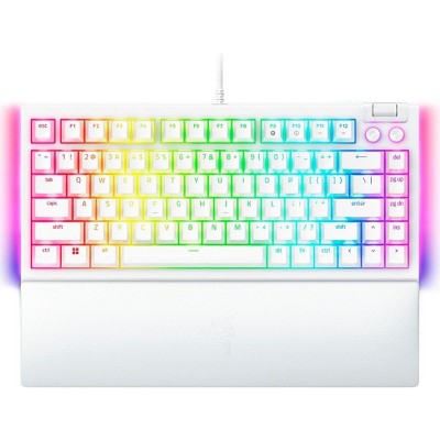 Razer Rz03-05001700-r3m1 Blackwidow V4 75% Wired Orange Switch Gaming  Keyboard With Hot-swappable Design White Certified Refurbished : Target