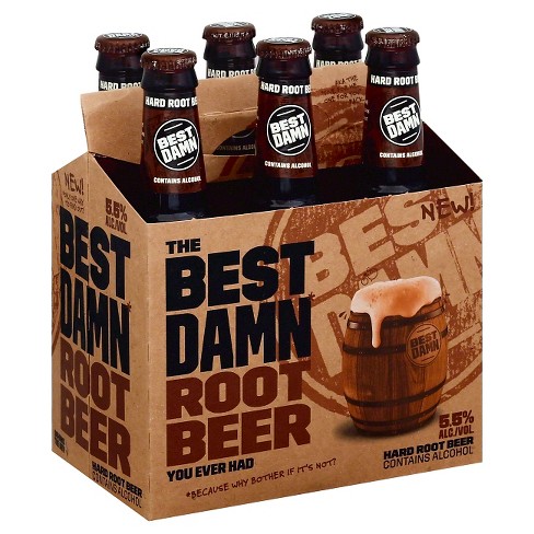 Best Damn Hard Root Beer - 6pk/12 Fl Oz Bottles : Target