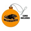 University of Wisconsin Milwaukee Official Logo Wood Christmas Tree Holiday Ornament - 2 of 4