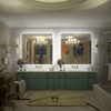 Apmir Super Bright 192 LEDs/m Back LED Lighted Anti-Fog Tempered Glass Bathroom/Vanity Mirror with ETL & 3-Year Warranty - 3 of 4