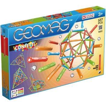 GeoMag Panels - 114-Piece Magnetic Construction Kit
