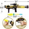 ArtCreativity Light Up Toy Rocket Launcher, RPG Gun with 3 Foam Rockets - 4 of 4