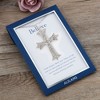 Anna-Kaci Silver Tone Crystal Rhinestone Cross Patonce Necklace with Religious Message Card & Envelope Jewelry Gift - 3 of 4