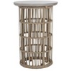 Fane Accent Table - Indoor/Outdoor - VNN1022 - Dark Grey - Safavieh - 4 of 4