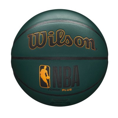 Wilson NBA Forge Plus 29.5" Basketball - Forest Green