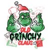 Womens The Grinch Old Grinchy Claus Graffiti T Shirt - 2 of 3