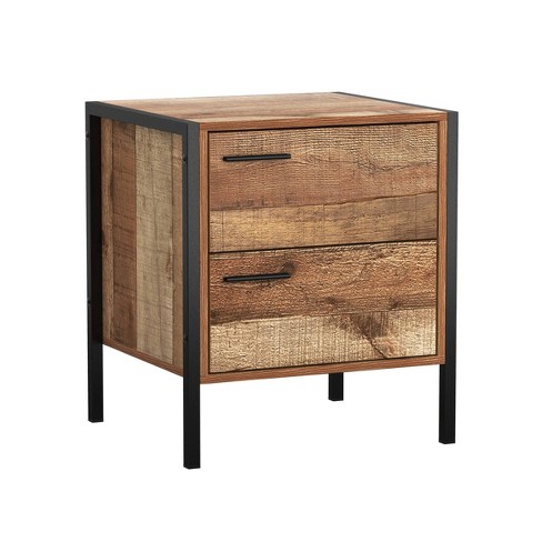 Target end tables sales rustic